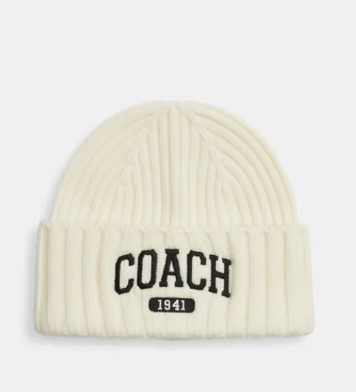 Coach 1941 Embroidered Knit Beanie